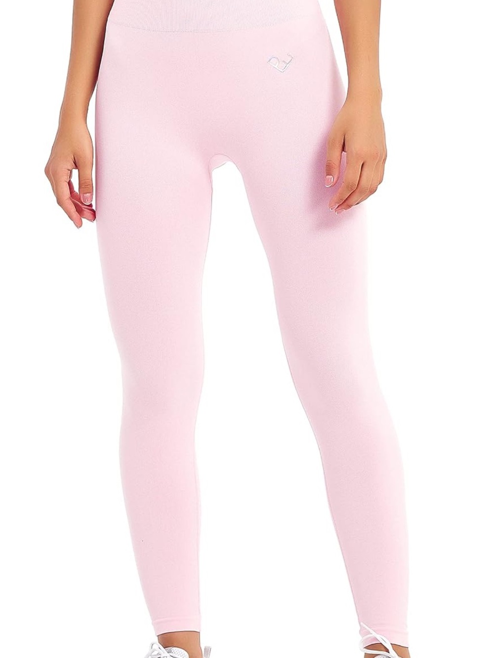Seamless High-Waist Pink Leggings